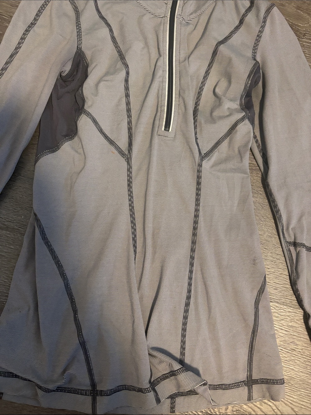 lululemon athletica Light Gray Quarter-Zip Active Jacket - Picture 3 of 8